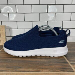 Skechers GOwalk Max Modulating Mens Size 8.5 Wide Fit Shoes Navy Slip On Sneaker